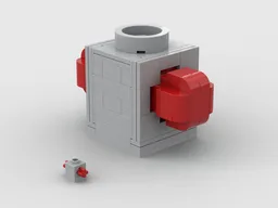Upscaled technic axle 2L