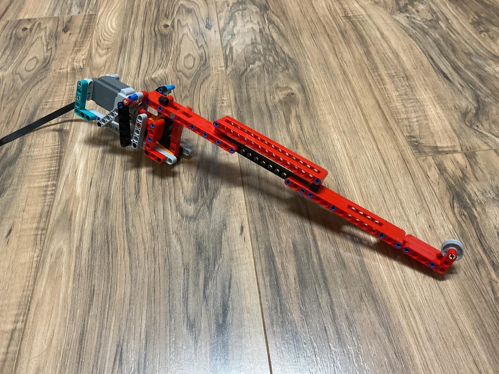 Lego Crane Boom and Lifting Mechanism
