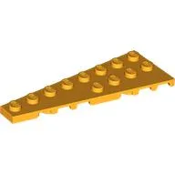 Wedge Plate 8 x 3, 8° Left / Bright Light Orange