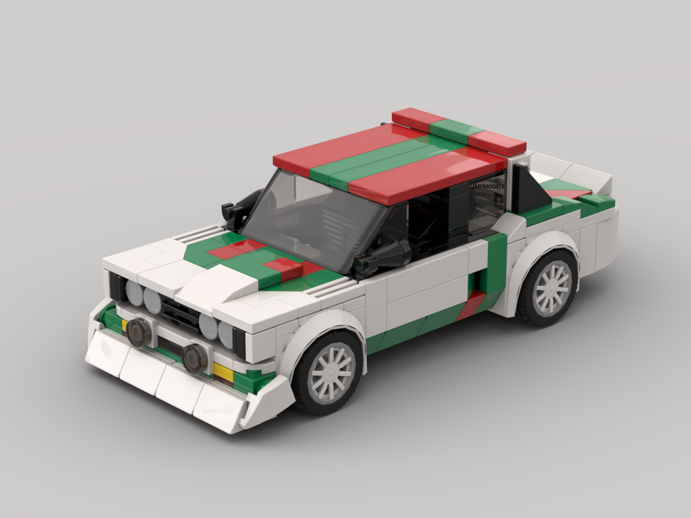 Lego Fiat 131 Abarth Rally (Group 4)