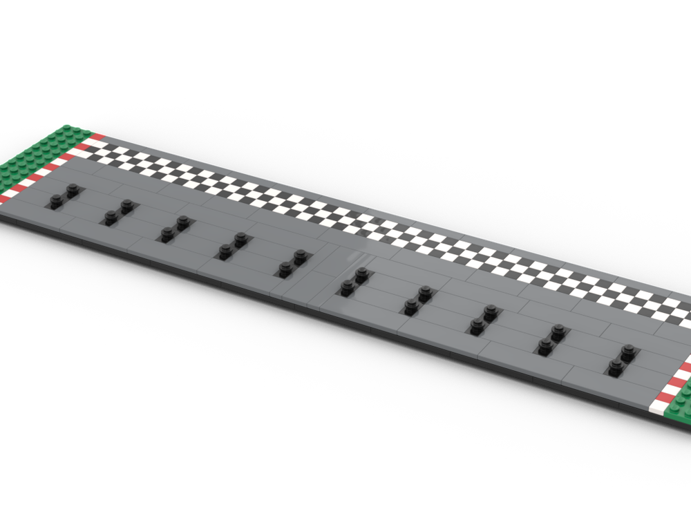 Lego DISPLAY for Smallest drivable F1 cars with rubber tyres