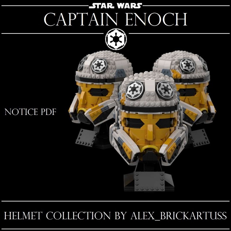 Lego Helmet Captain Enoch