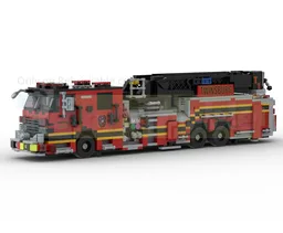 2025 Pierce Enforcer Midmount Fire Truck Twinsburg Tower 1