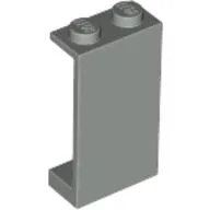 Panel 1 x 2 x 3 - Solid Studs / Light Gray