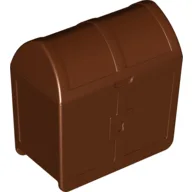 Duplo Treasure Chest 2 x 4 x 3 / Reddish Brown