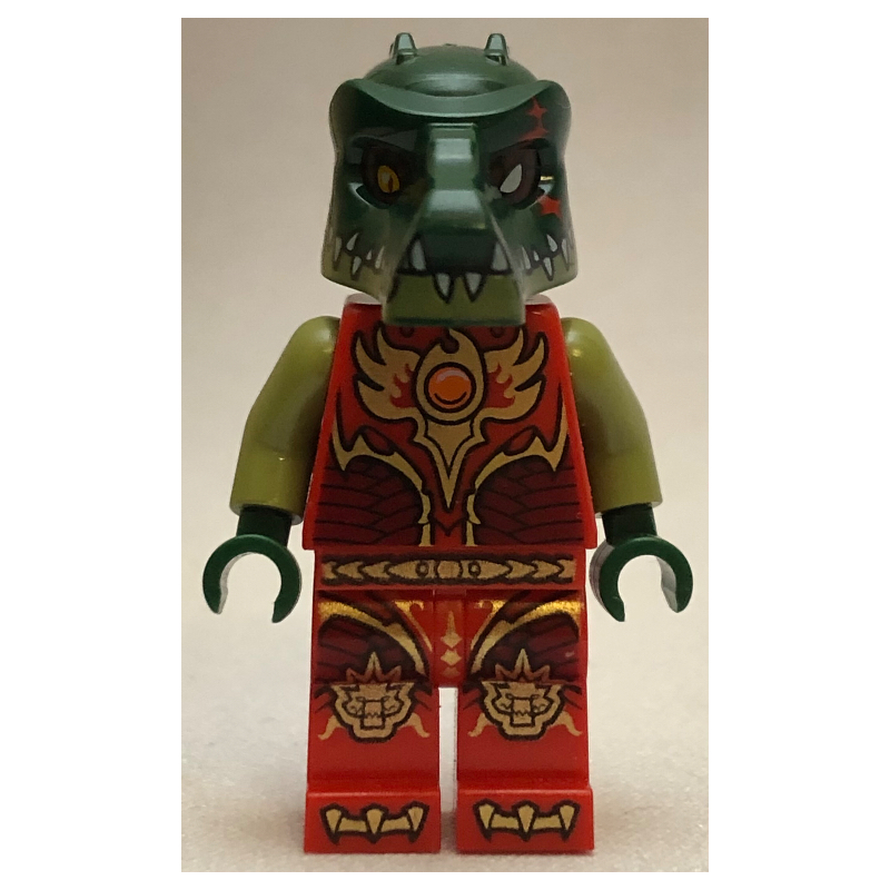 Lego Cragger in Fire Chi Outfit