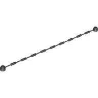 String with End Studs and Minifig Grips 21L / Black