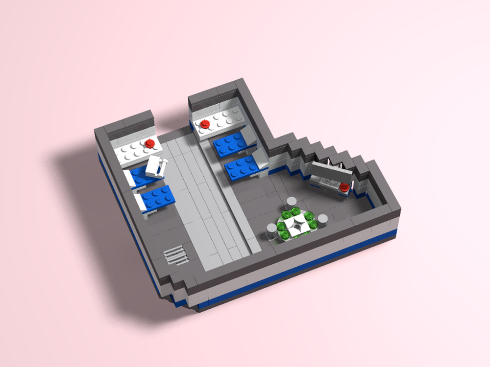 Lego Med Bay from Among Us (The Skeld)