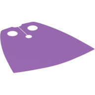 Lego Neckwear Cape, Standard [Traditional Starched Fabric] / Medium Lavender