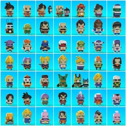 "Dragon Ball Z" Complete Brickheadz Collection