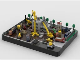 Construction Site and Vehicles (microscale)