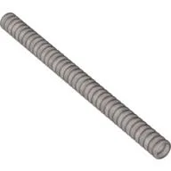 Hose, Ribbed 7mm D. 13L / 10.4cm / Pearl Light Gray