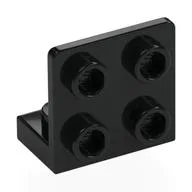 Bracket 1 x 2 - 2 x 2 Inverted / Warm Tan