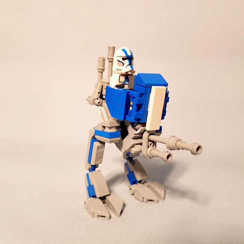 Lego 501st AT-RT minifig scale