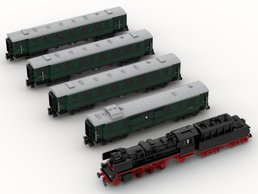 Lego BR23 Passengertrain (Moc-Pack) (8w)