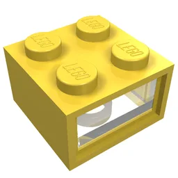 Light Brick 2 x 2 Type 1 - 4.5V [Complete]