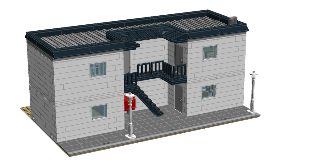 Lego Modular apartment building