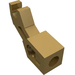 Arm Mechanical with Clip [Thick Support] / Pearl Gold