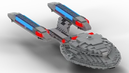Space Ship Sovereign Class Cruiser