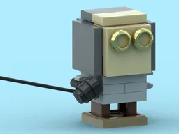 Mini Brickheadz - Benjamin Franklin - Before-after