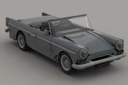 Sunbeam Tiger - DARK BLUISH GREY VERSION