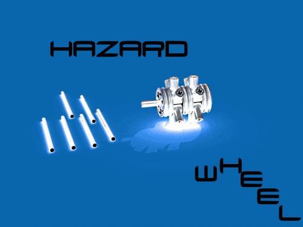 Lego Hazard Wheel