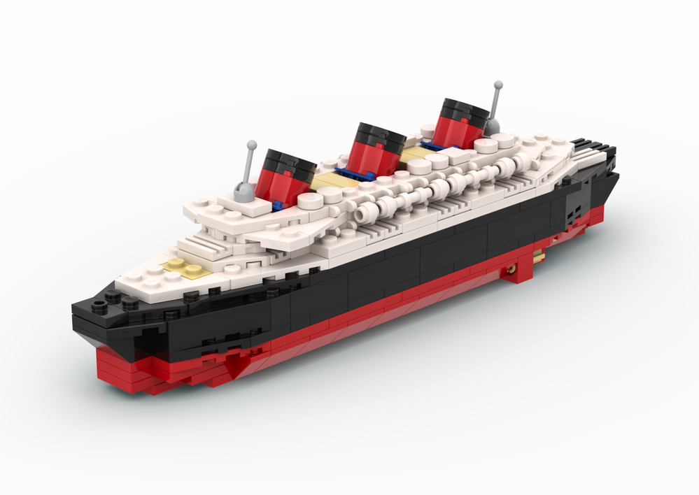 Lego S.S. Normandie Ocean Liner