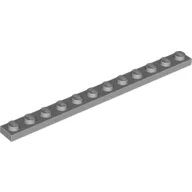Plate 1 x 12 / Light Bluish Gray