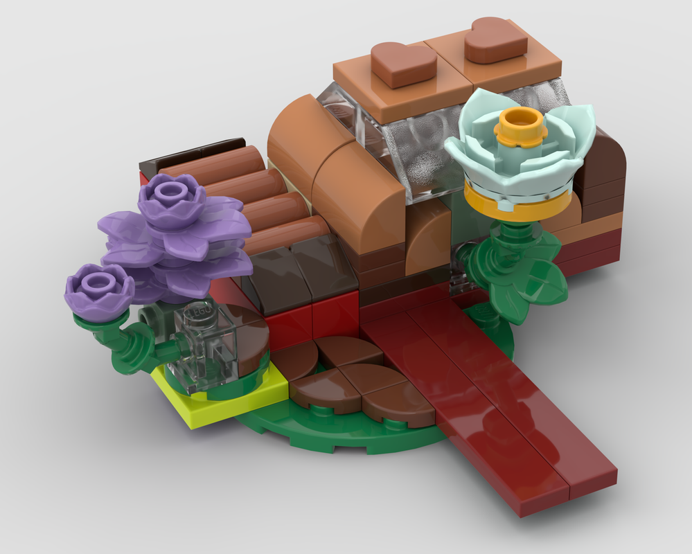 Lego Sweetheart’s Greenhouse Cottage
