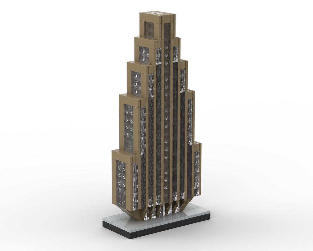 Lego 1:2000 270 Park Avenue (JP Morgan Chase World Headquarters)