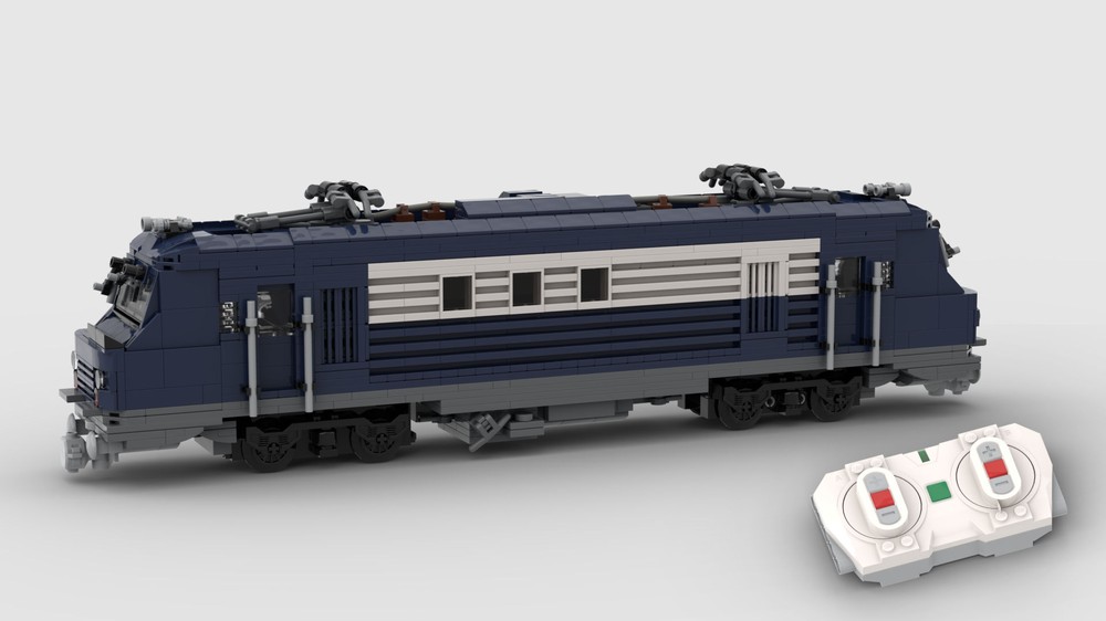 Lego Locomotive électrique - SNCF Class BB 27300 - MOC