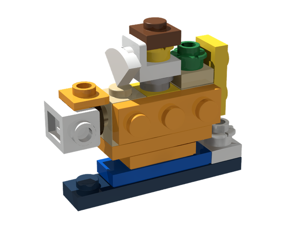 Lego 2D Going Merry (from One Piece)