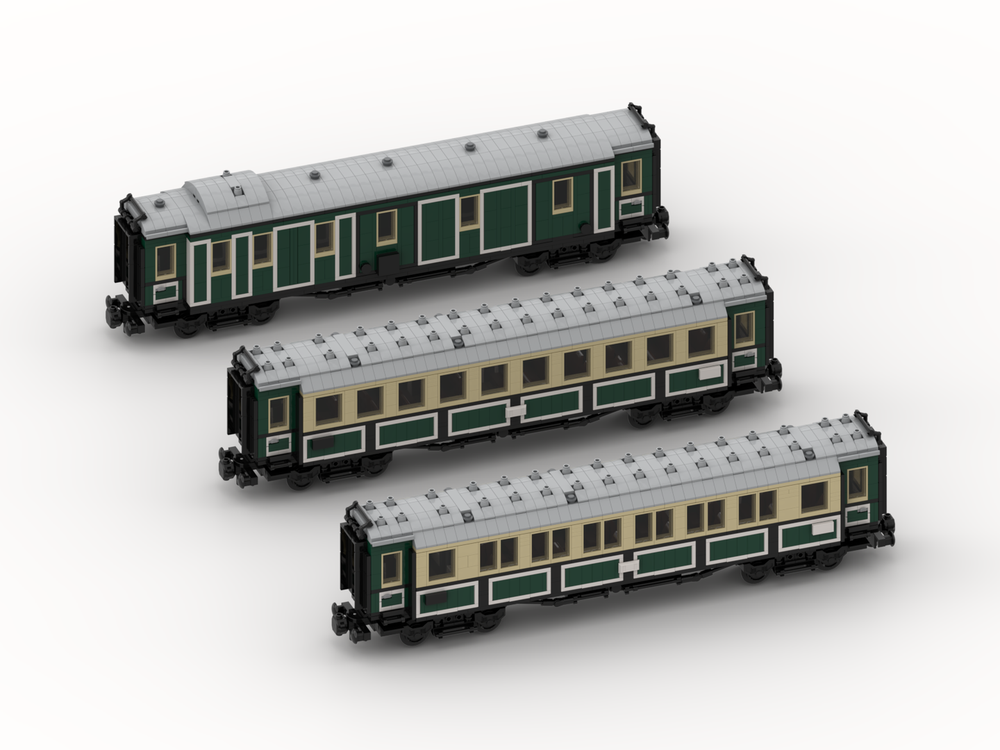 Lego Bavarian Express Train (Moc-Pack) (8w)