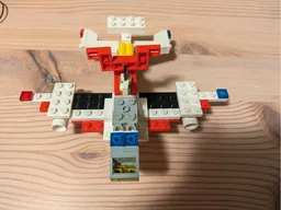 Sentry plane with radar and foldable wheels