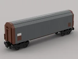 Sliding tarpaulin wagon from the SNCF
