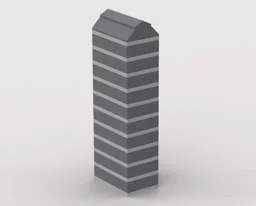 MOC 16 Rainbow Houses-Grey