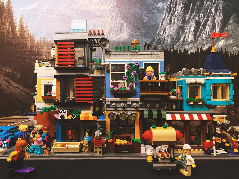 Lego Modular Custom House (Grocery Store) Additional for sets 31105 & 31097
