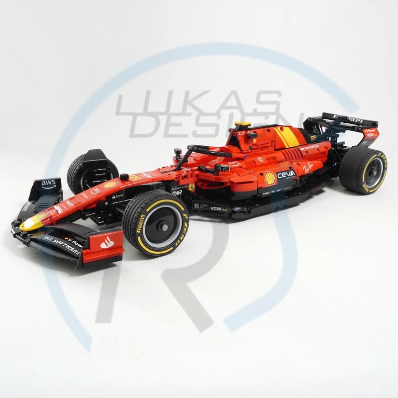 Lego Ferrari F1 SF-23 Italian GP Livery 1:8 Scale