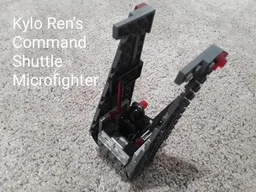 Kylo Ren's Command Shuttle Microfighter