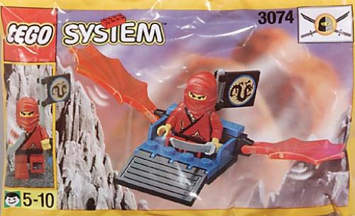 Lego Red Ninja's Dragon Glider