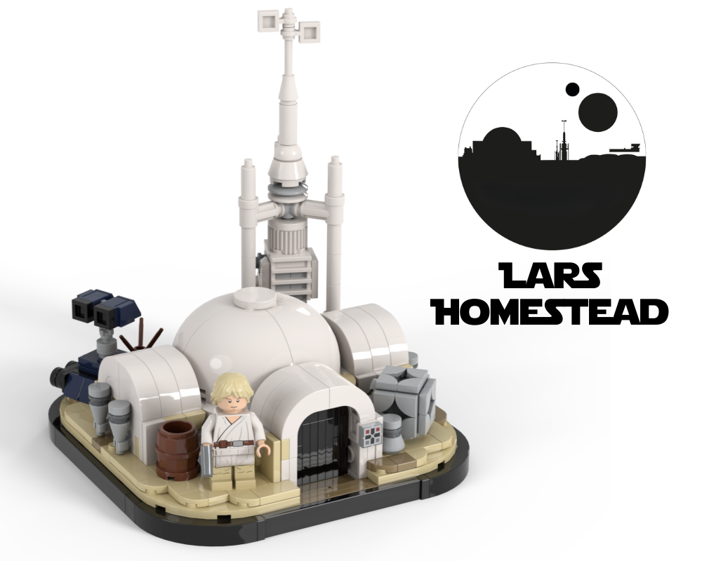 Lego Lars Homestead Diorama