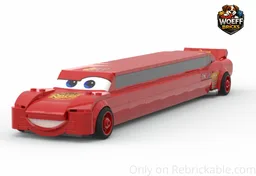 77255 Lightning McQueen Limo