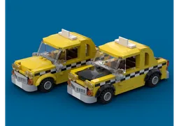 NYC Checker Cabs Inspired