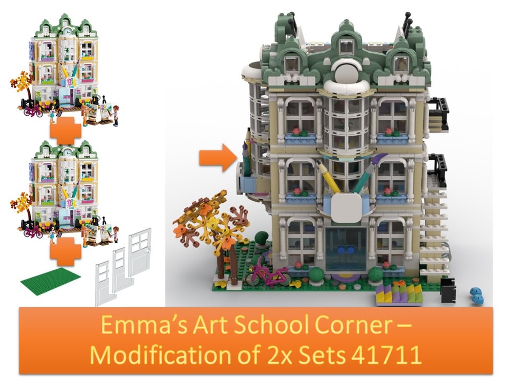 Lego Emma's Art School Corner