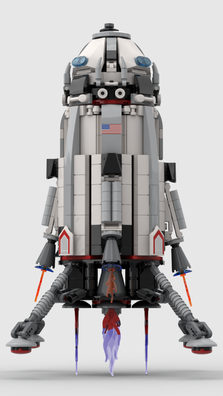 Lego THE MAV Martian Ascent Vehicle : Improved Version.