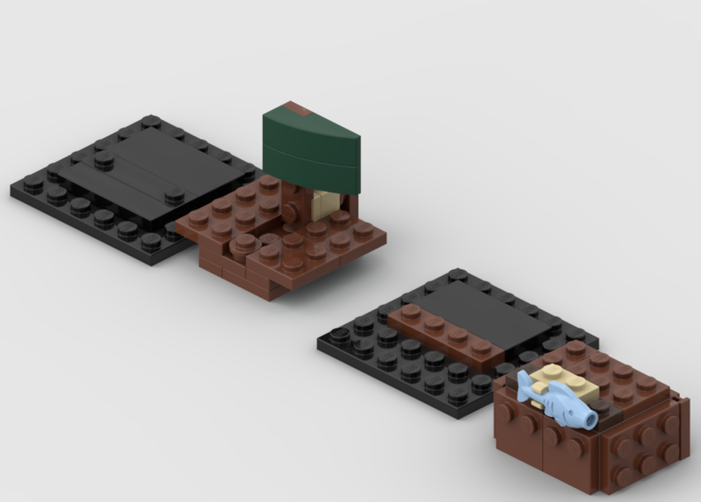 Lego Frodo's Boat