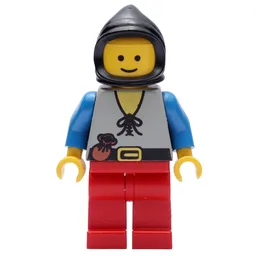 Peasant - Red Legs, Black Hood