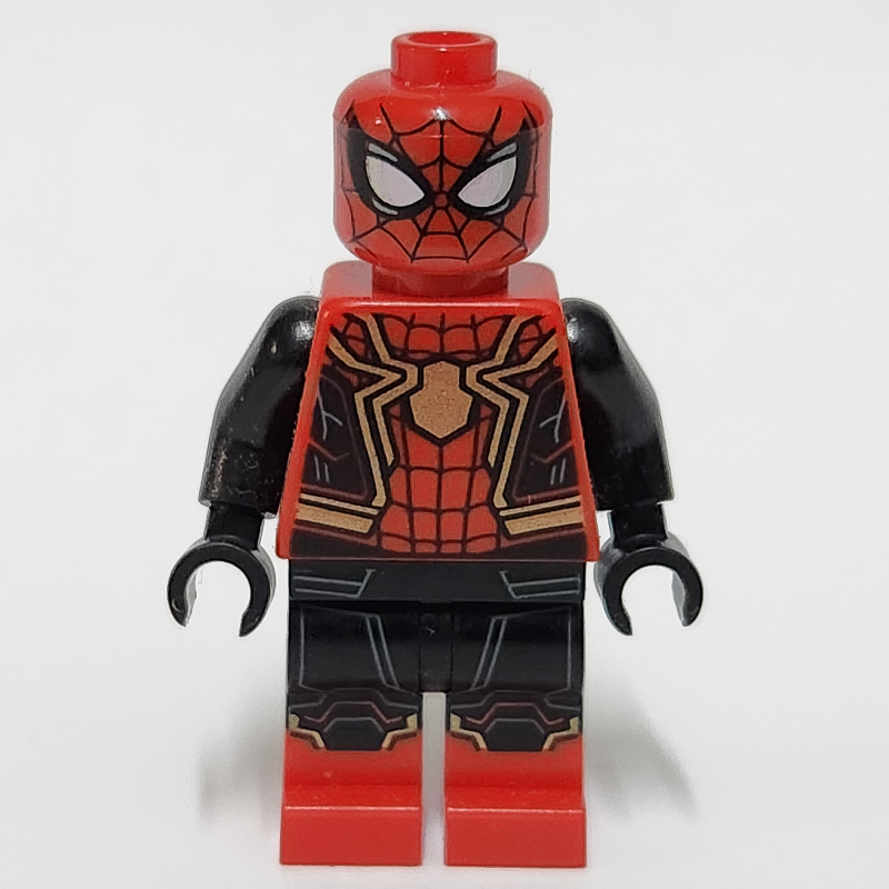 Lego Spider-Man, Red, Black, and Gold Outfit