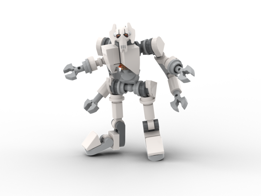 Lego General Grievous (brick built fig)
