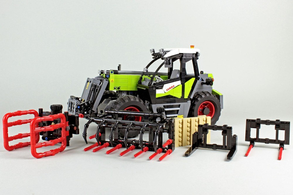 Lego CLAAS Scorpion attachements